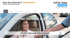 Desktop Screenshot of kensautomotive.com