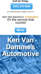 Mobile Screenshot of kensautomotive.com